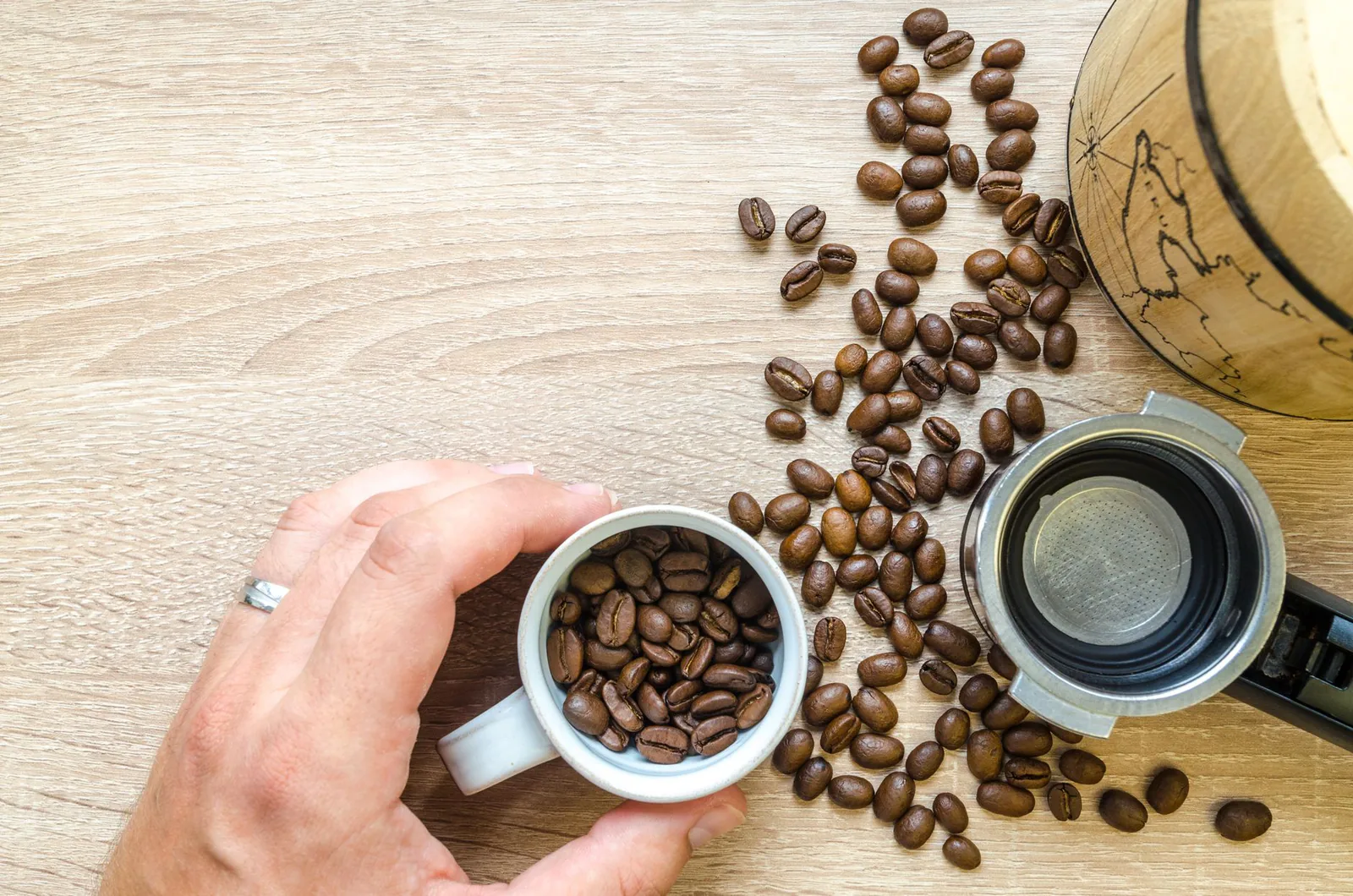 VICTORY COFFEE 焙煎の様子